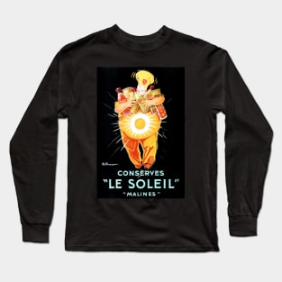 Conserves "Le Soleil" store display, 1930 Long Sleeve T-Shirt